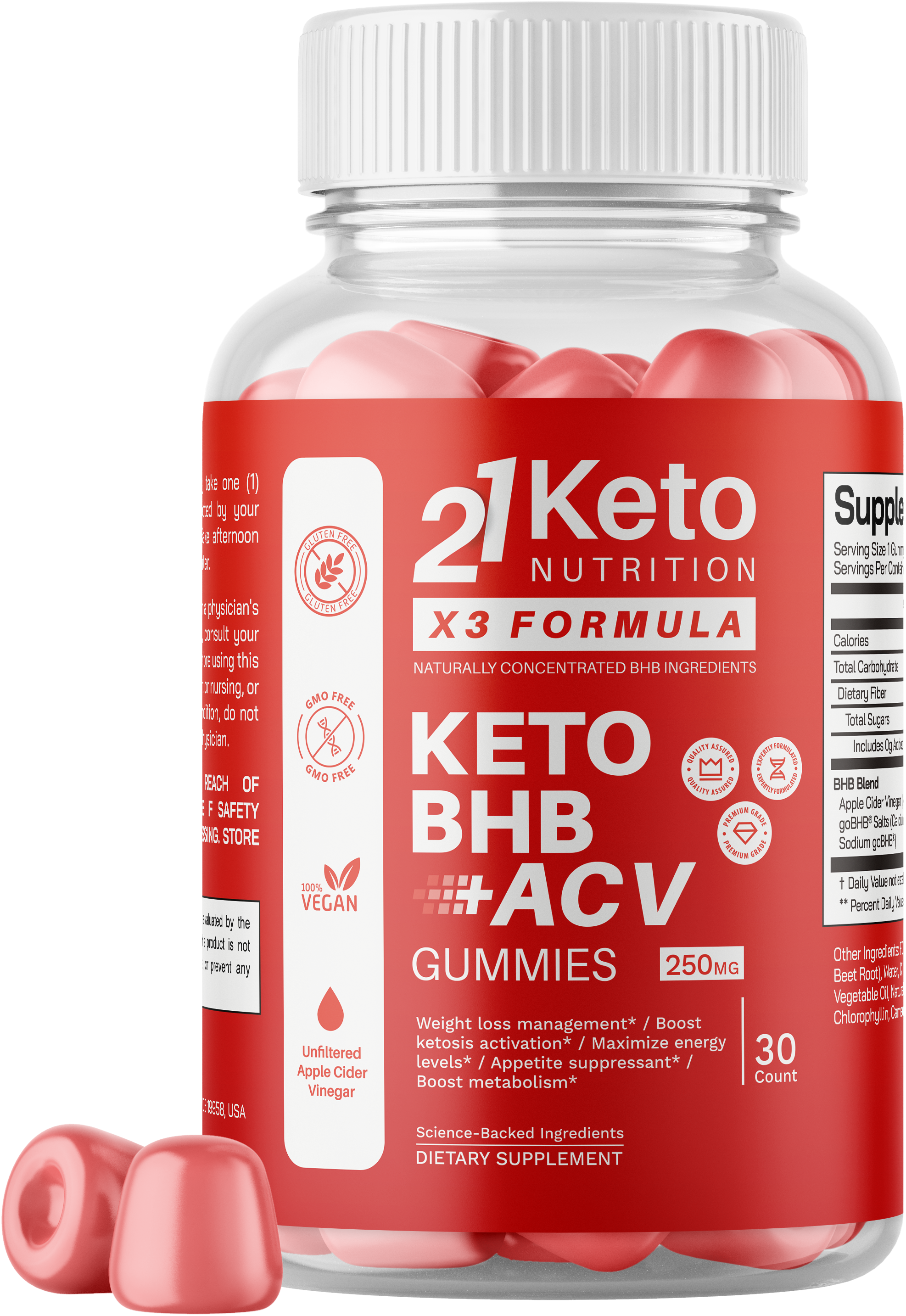 21 Keto Gummies